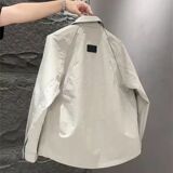 1506/QS80900/P70秋季新款时尚薄款衬衫男百搭高品质韩版夹克2，男装夹克，星座1506