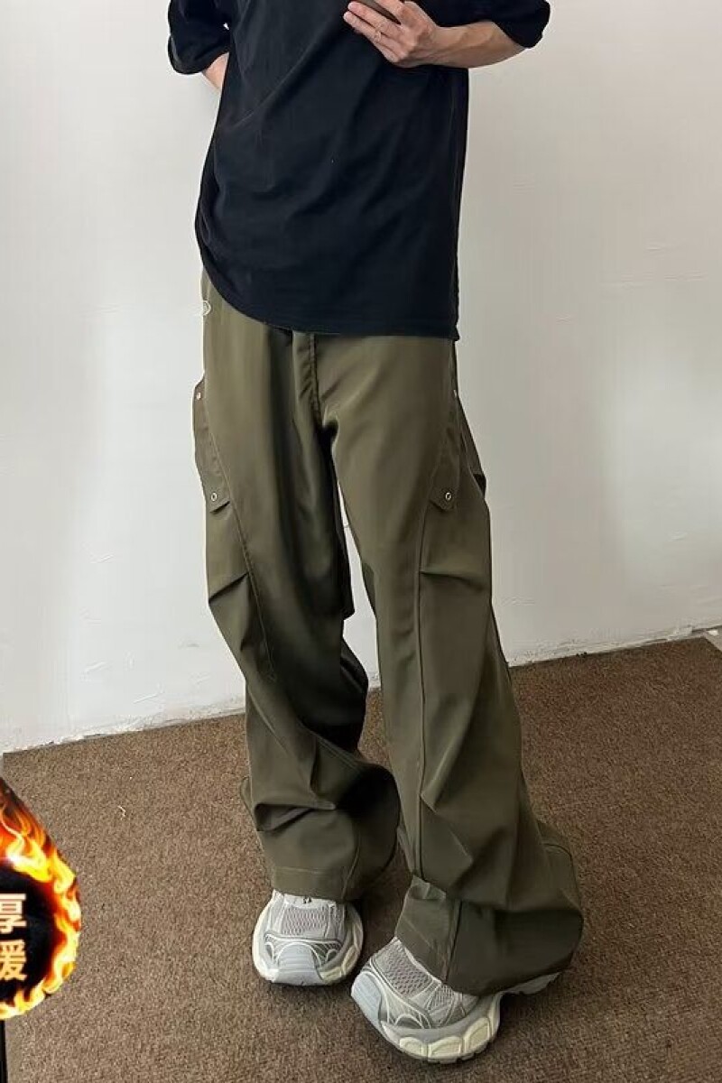 1506/QL150/P46工装伞兵裤男生新款秋冬季潮牌宽松直筒休闲裤子1,男装工装外套,星座1506