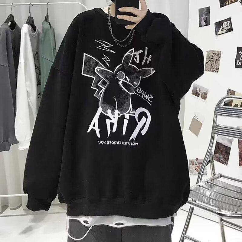 1506/QR50880/P39立体裁剪美式圆领卫衣男女春秋潮牌重磅宽松外套,女装短外套,星座1506