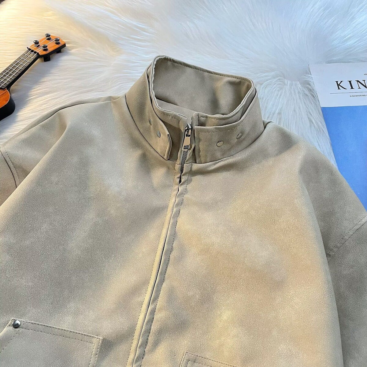 1506/QJK2830/P79高街潮牌港风日系原宿风韩版潮流宽松夹克，男装夹克，星座1506