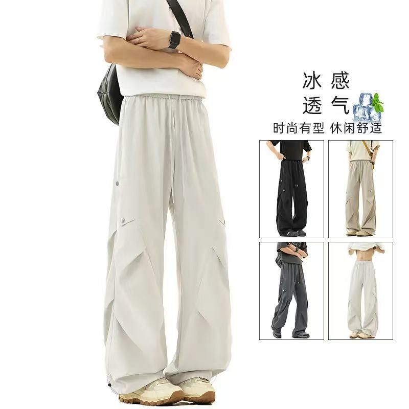 1506/QA4070/P43夏季速干百搭中性风潮休闲裤子工装裤男女同款潮，男装工装外套，星座1506