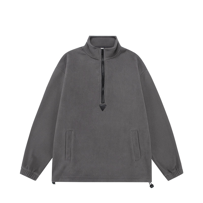 1506/W23171/P50全拉链日系复古摇粒绒男卫衣百搭双面绒秋冬季2，男装卫衣，星座1506