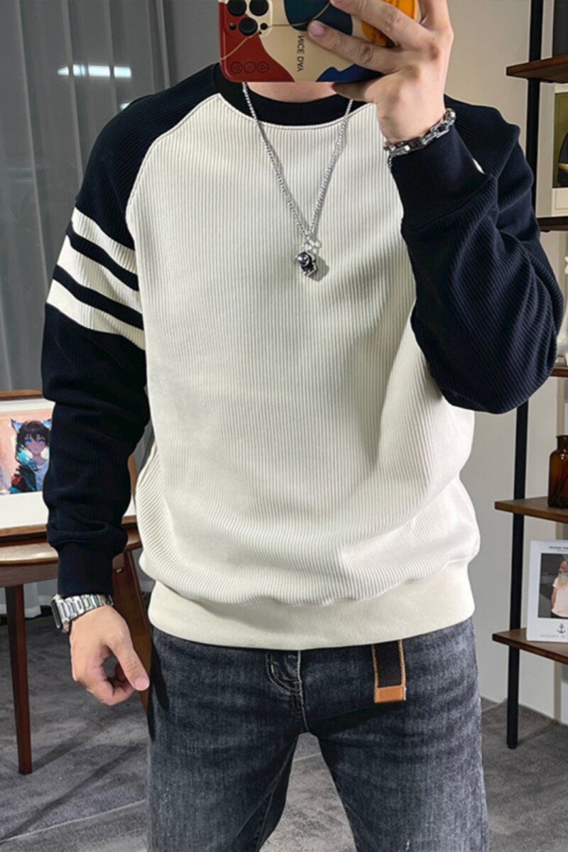 1506/Q82590/P40秋季灯芯绒长袖T恤男士插肩袖休闲套头打底衫3,男装T恤,星座1506