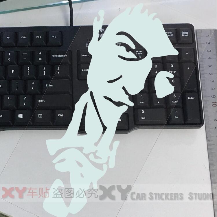 XY車贴 反光明星贴纸 个性车汽车装饰贴/反光贴
