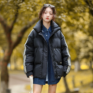 骄骄虎女大童2023冬季新款女童羽绒服90白鸭绒初中生冬装洋气J705
