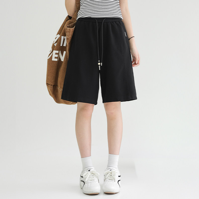 女童夏季短裤骄骄虎2026新款初中生高中生学生运动透气五分裤9162