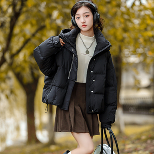 骄骄虎女大童羽绒服90白鸭绒冬季加厚女童外套初中生冬装洋气J706