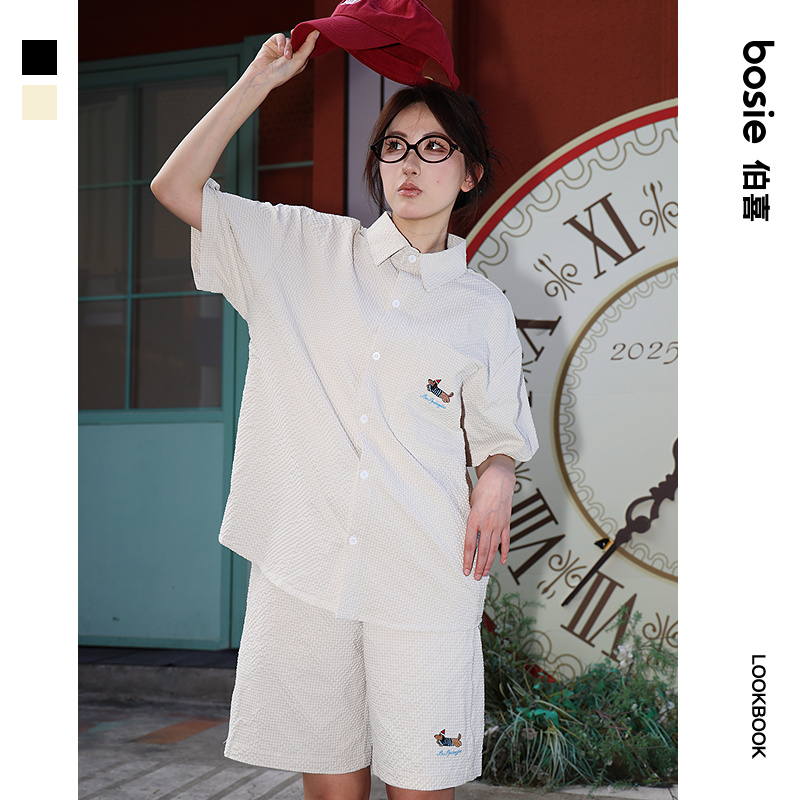 bosie2025年夏季新款时尚套装女