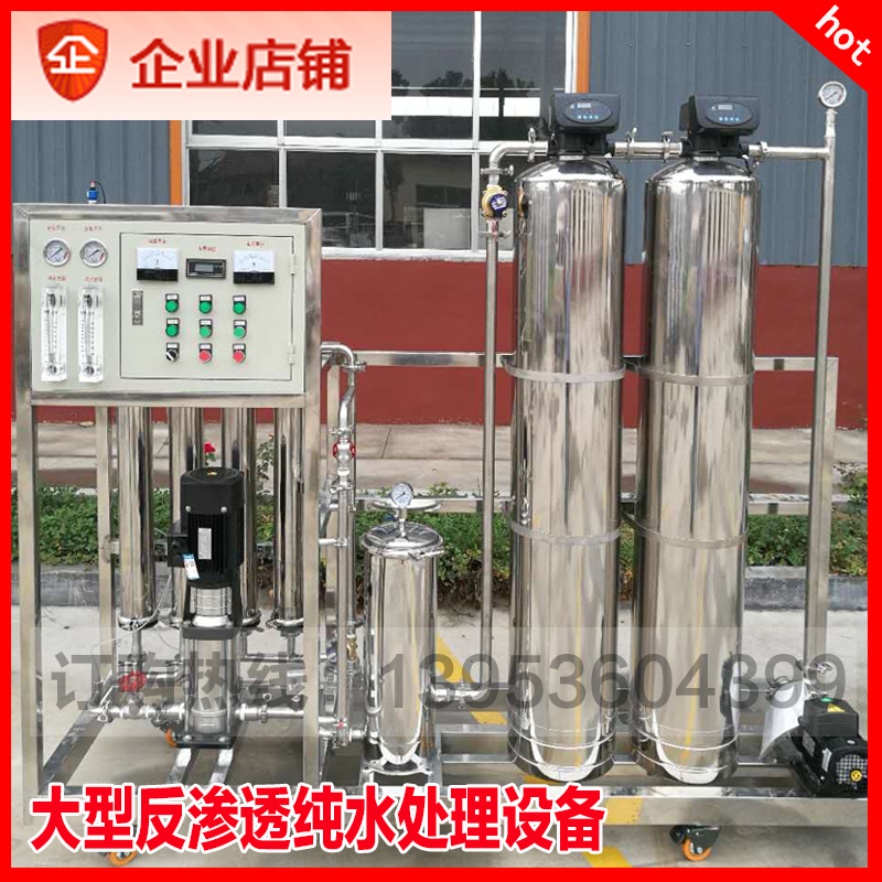 大型工业ro反渗透处理设备商用纯净水处理设备净化水去离子全自动