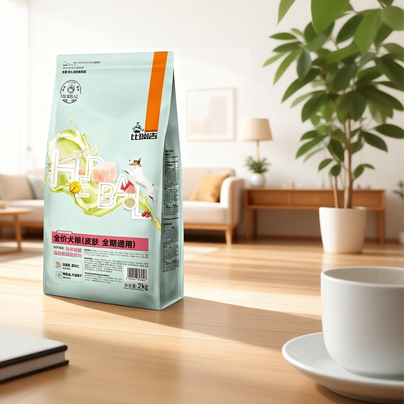 比瑞吉滋养皮肤皮毛健康草本成幼犬薏苡仁调理粮处狗方粮2kg