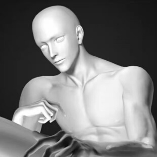 csp人偶模型9版模型clip格式CSP模型男体模型CSP人物3D模型CP9