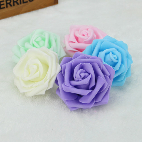 diy7cm韩版泡沫伴娘手腕花辅料