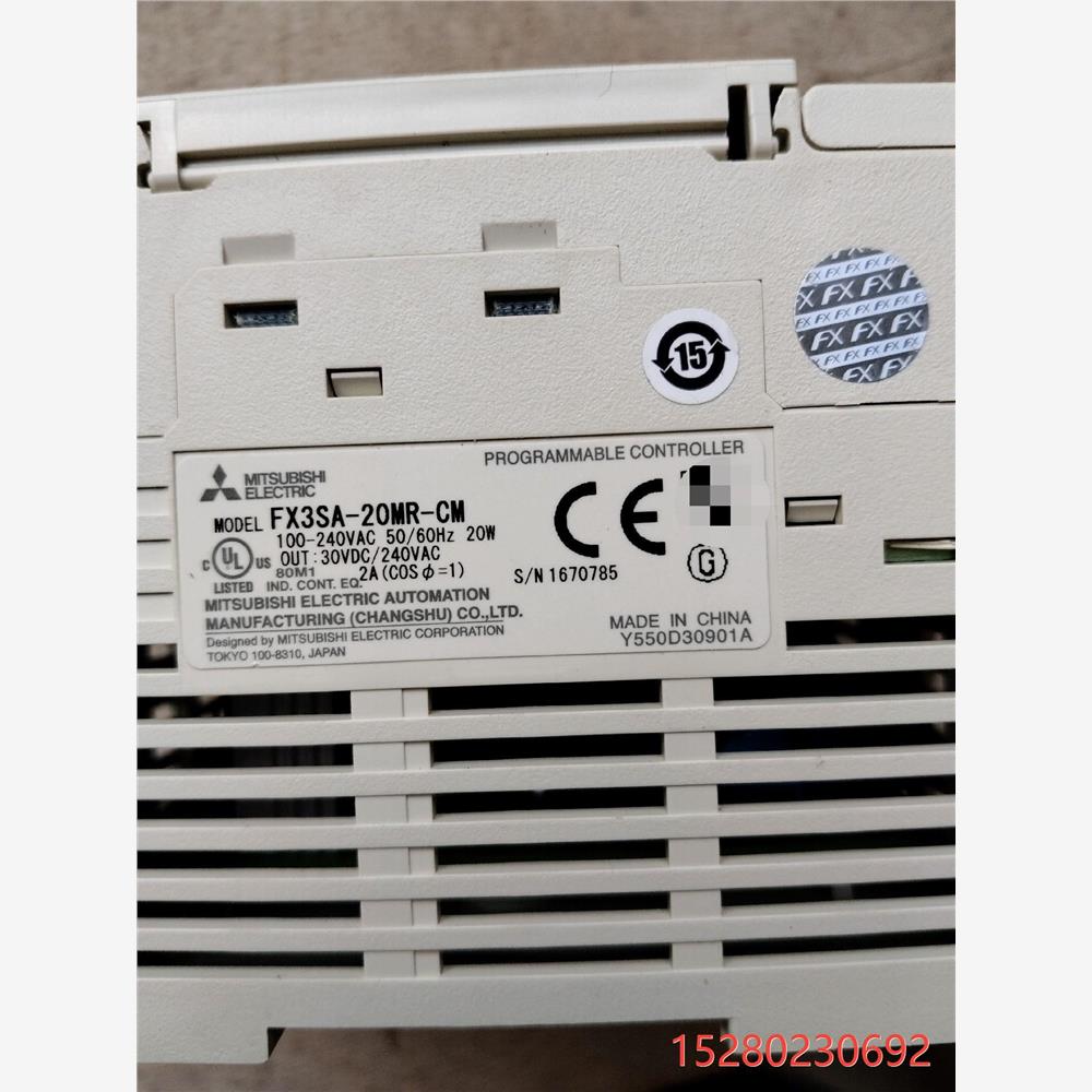 议价三菱（MITSUBISHI）PLC模块，FX3SA-20MR