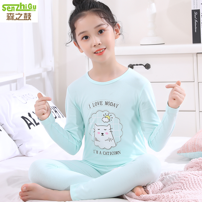 纯棉学生打底女孩长袖儿童内衣