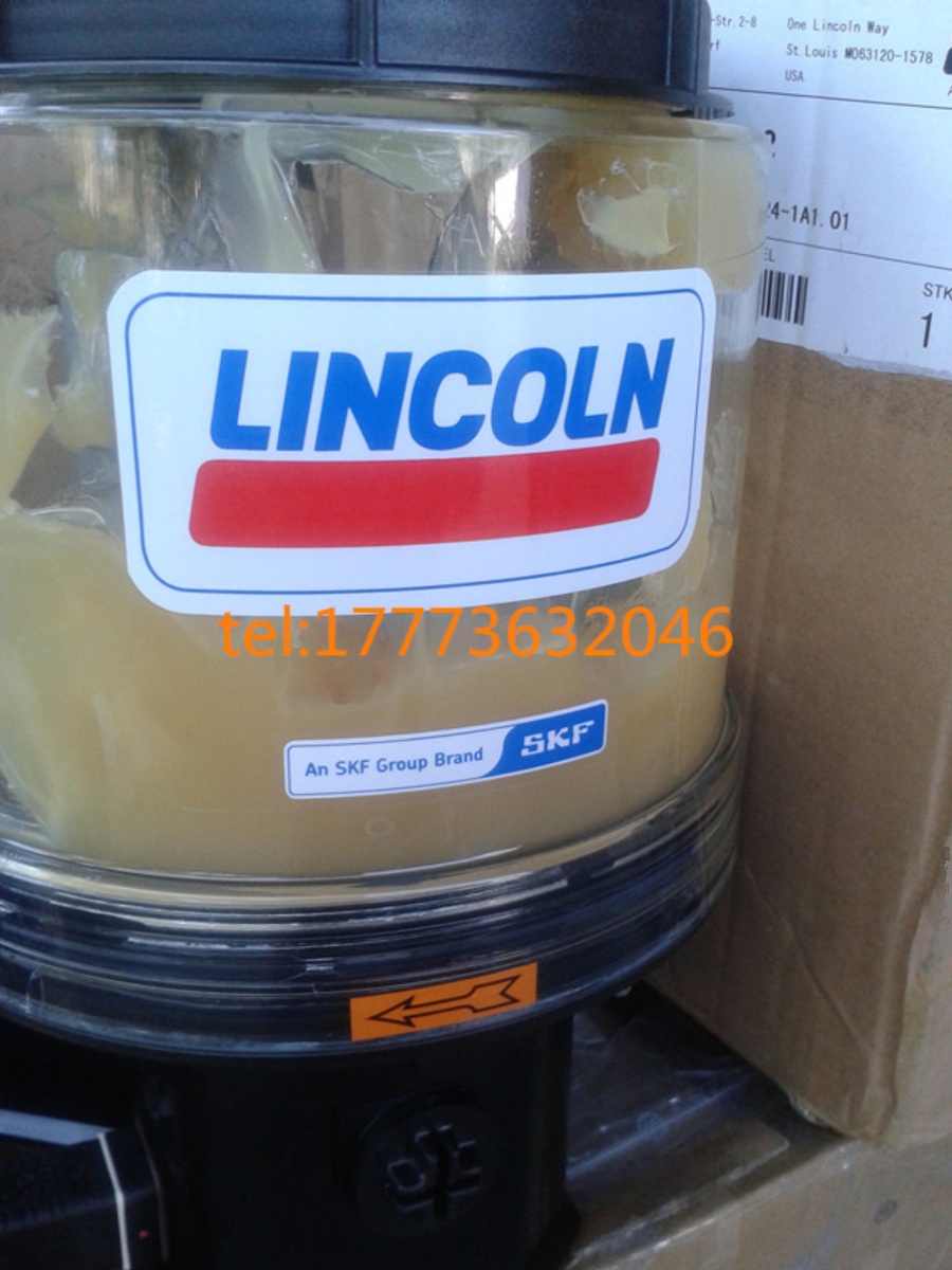 skf林肯P203集中润滑泵LINCOLN电动泵P203-4XNBO-1K6-24电动泵