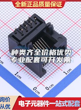 X08ADIWA1DY1017以太网连接器(RJ45 RJ11)不带LED 弯插可开票
