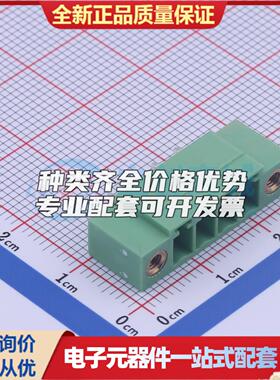 全新15ETYVM-3.81-04P-14-00AH 插件,P=3.81mm 插拔式接线端子可