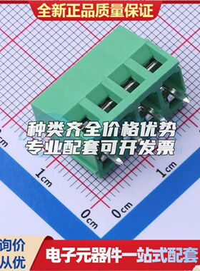MX128-5.0-04P-GN01-Cu-Y-A螺钉式接线端子5mm 1x4P直插绿色