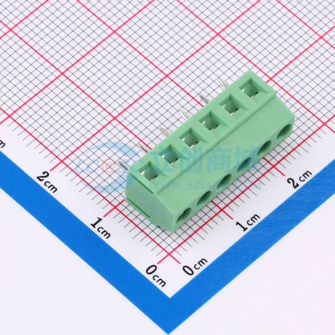 C381128L-6P0G36螺钉式接线端子3.81mm 1x6P 可开票