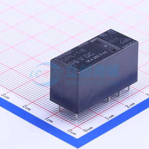 G5RL-1-E-5V DIP,12.5x28.8mm 功率继电器可开票配套量大从优