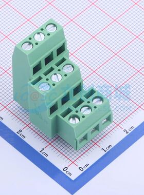 DG127A3-5.08-09P-14-00A(H)螺钉式接线端子5.08mm 3x3P直插绿色