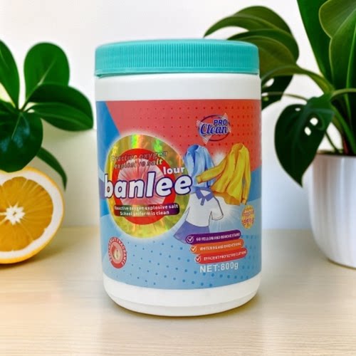 原装进口Banlee lour巴俪洛活氧爆炸盐（校服净）800g洗衣粉