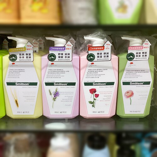 丝密生燕麦玫瑰薰衣草蔷薇沐浴露