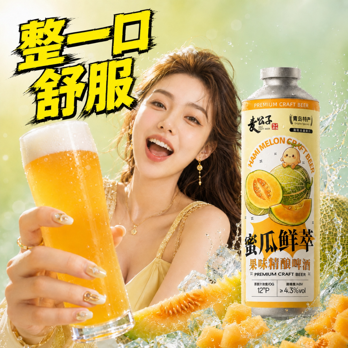 青岛特产精酿原浆啤酒整箱礼盒装