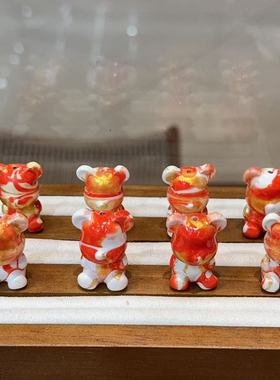 流体大漆暴力熊橙色SH