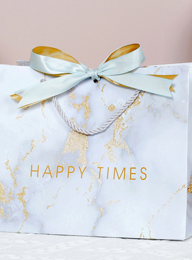 礼品袋小号教师节生日礼物袋子回礼红色伴手礼手提袋包装袋高级感