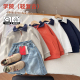 双面棉开衫 中大童翻领外套2026新款 设计款 上衣男女童潮 小韩版