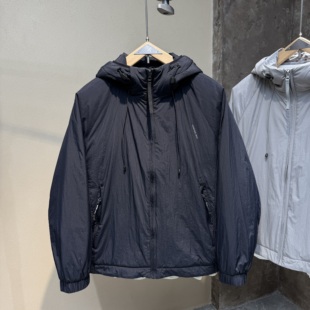 棉衣男冬季新款休闲连帽棉服外套男潮流时尚二棉夹克男加厚冲锋衣