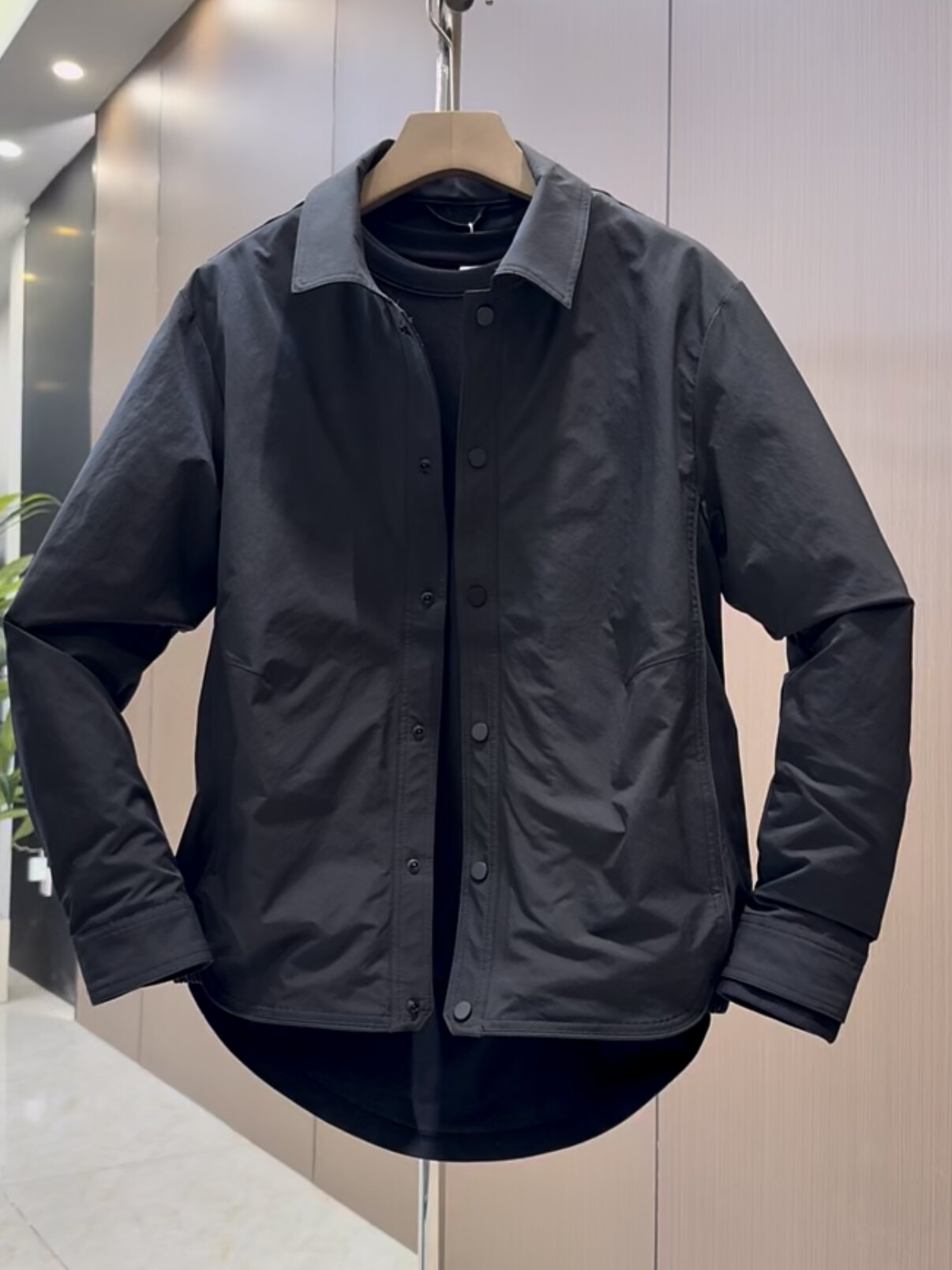 春季款翻领衬衫外套男潮牌宽松百搭休闲夹克上衣青年痞帅工装上衣