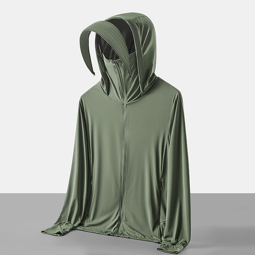 upf200防晒衣男士2025新款夏季防紫外线轻薄冰丝钓鱼专业防晒服女