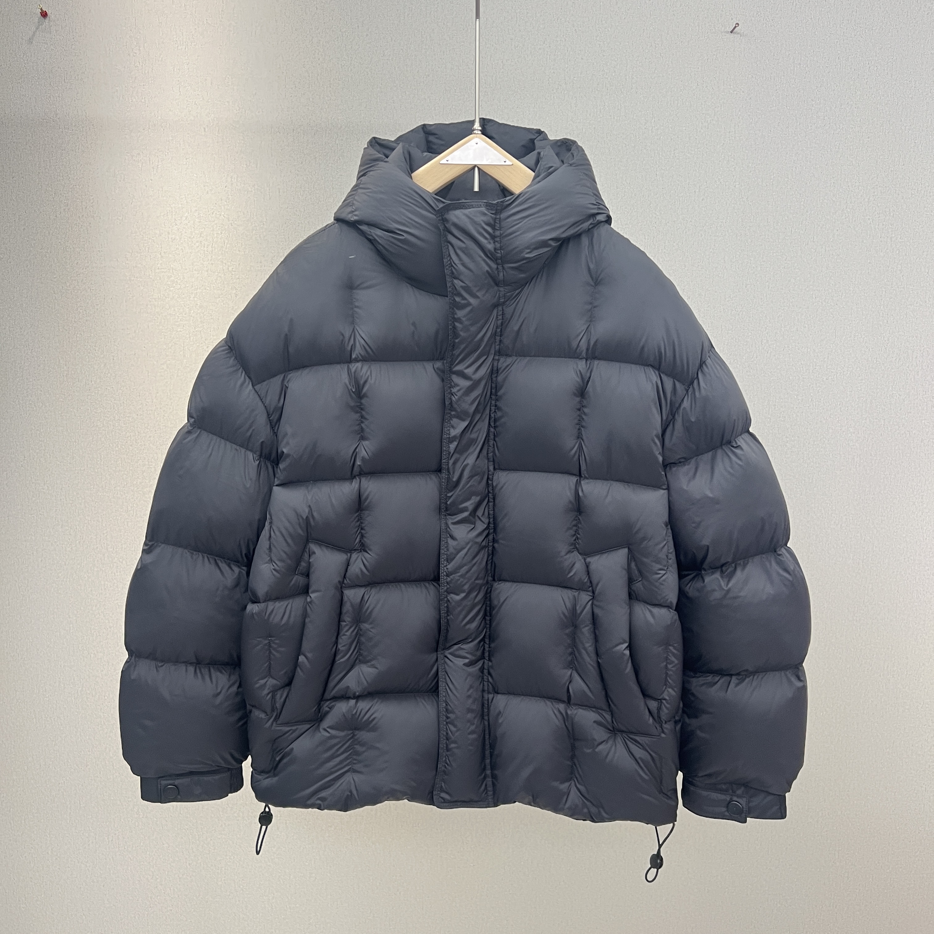 90白鸭绒240g羽绒服加厚防寒连帽羽绒服男士冬季新款保暖面包服