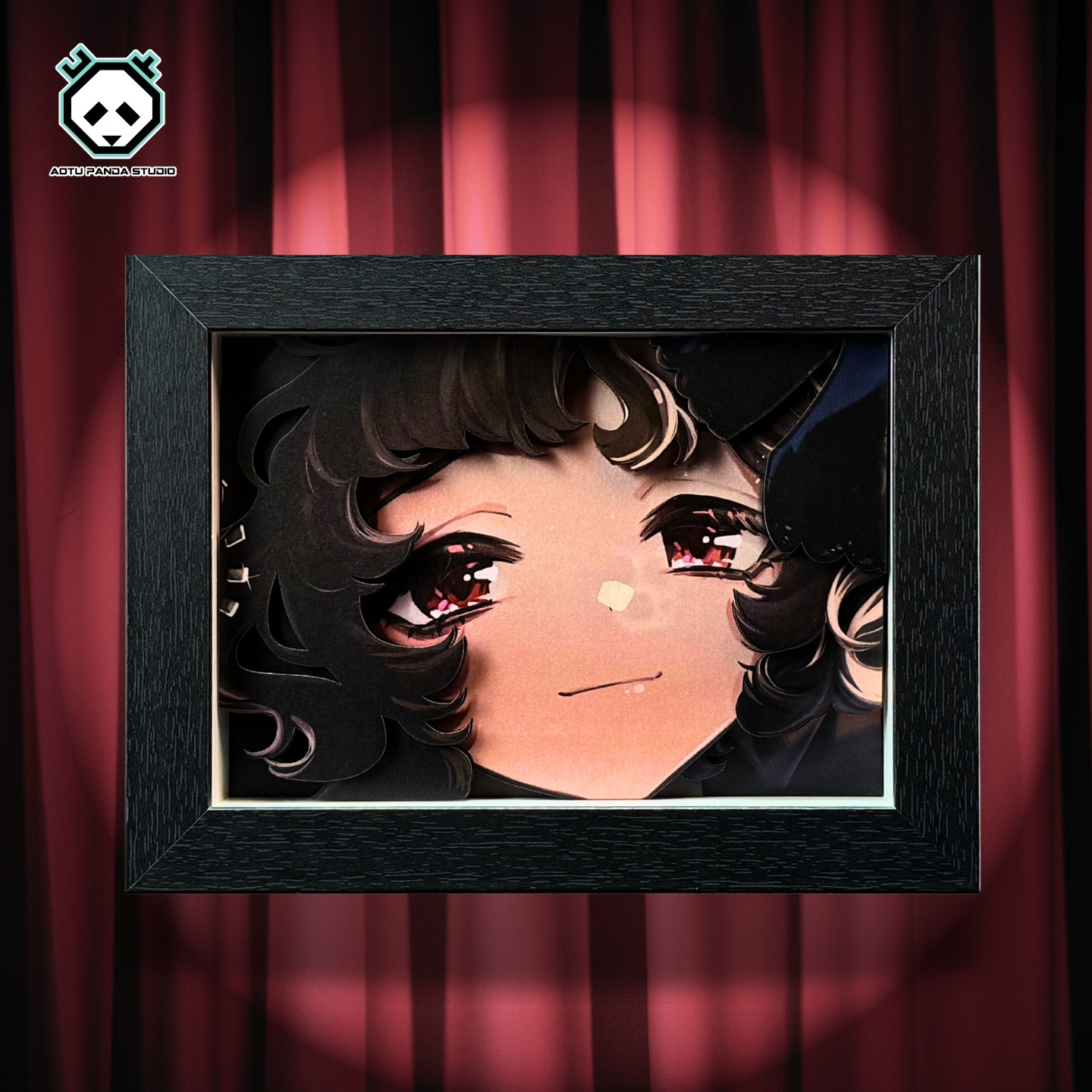 重返未来1999施奈德纸雕相框手作3D立体挂画摆台桌搭节假日礼物,家居饰品,纸艺/纸雕画,淘宝优惠券,粉丝福利购,淘宝优惠卷