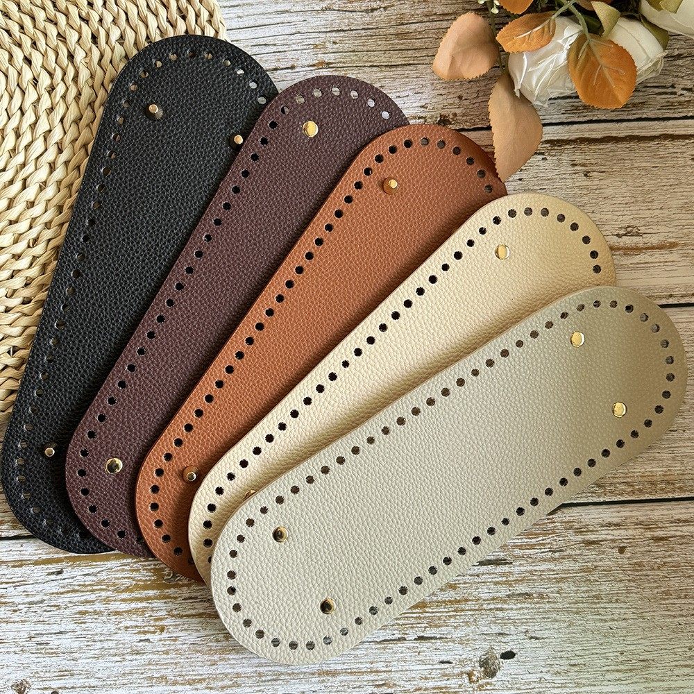 30*10cm包底荔枝皮加大硬实椭圆钩织底板diy手工包泫雅PU包底66孔,服饰配件/皮带/帽子/围巾,DIY编织材料包,淘宝优惠券,粉丝福利购,淘宝优惠卷