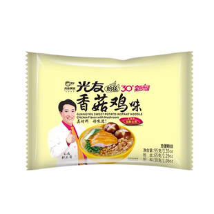 光友香菇鸡味酸辣粉丝清汤方便米粉特色速食泡粉即泡即食细粉