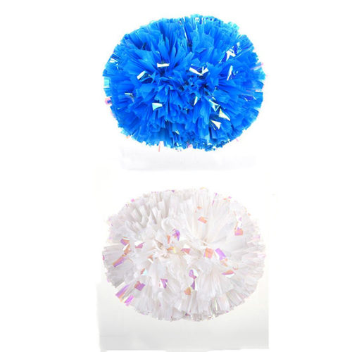 啦啦操花球啦啦队手拿花炫彩哑光手柄舞蹈演出彩球表演手花