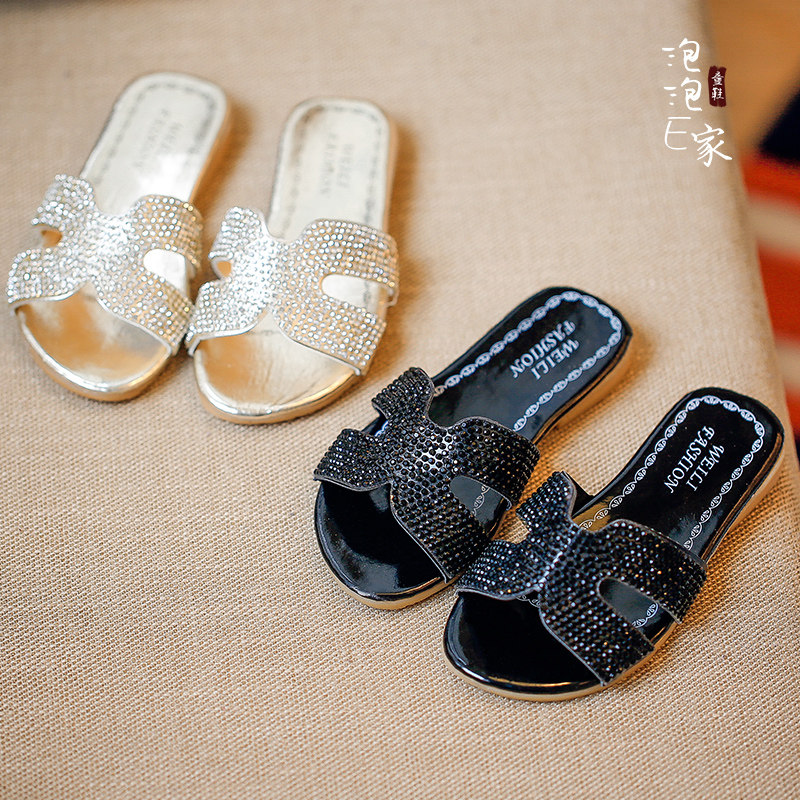 Pantoufles enfants en autre pour été - semelle caoutchouc antidérapant - Ref 1032715 Image 4