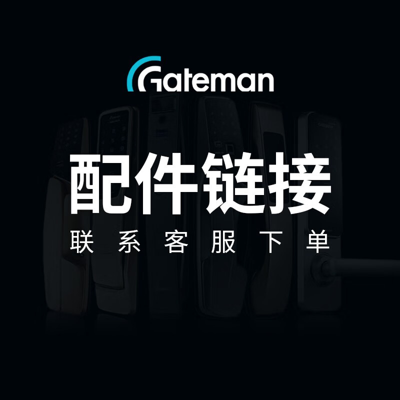 GateMan指纹锁智能锁 电子锁体 配饰锁 智能配件 官方旗舰店 基础建材 入户门智能锁 原图主图