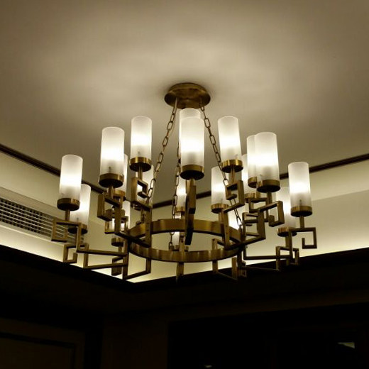 灯饰美式灯具工程吊灯古典欧式灯酒店别墅吊灯餐厅灯新中式客厅灯