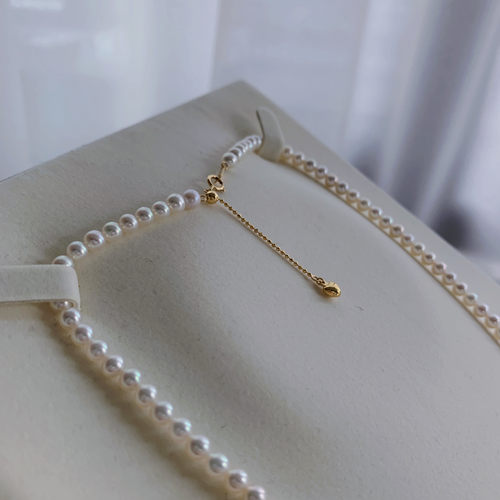 甄奢特选baby淡水小珍珠项链