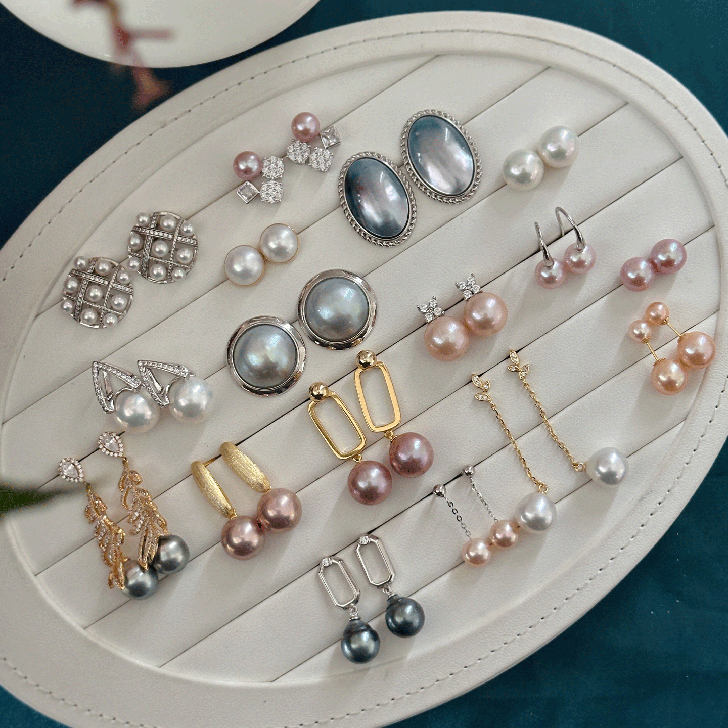 甄奢 精工纯银高品质天然珍珠耳饰一物一图 实拍孤品特价清仓捡漏,珠宝/钻石/翡翠,耳饰,淘宝优惠券,粉丝福利购,淘宝优惠卷