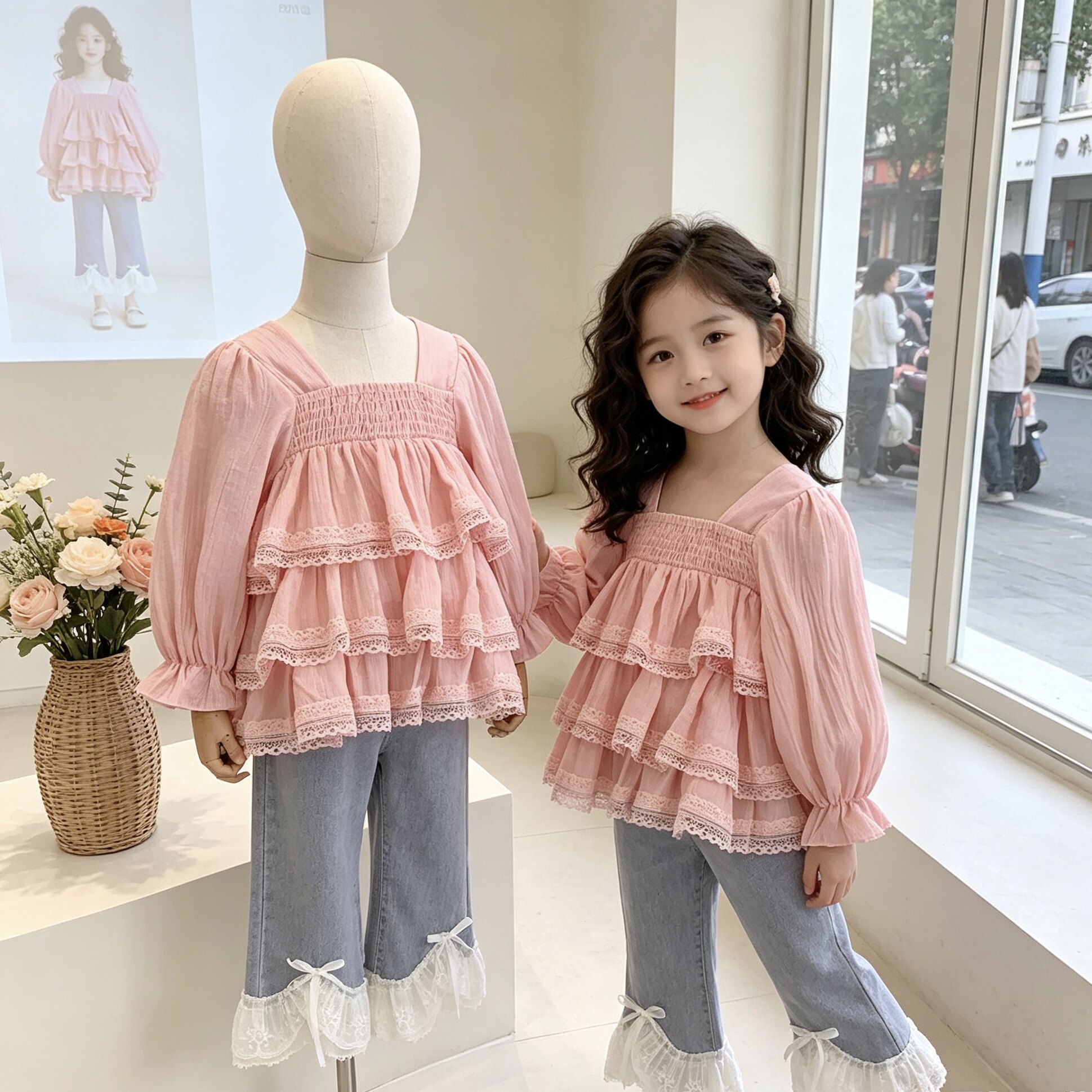 1055女童2026秋季童装可其它