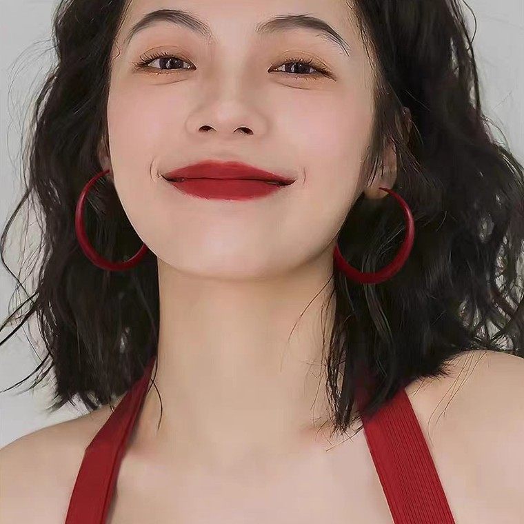 精工s999银针安可拉红素圈耳环轻奢本命年款耳钉高级2026新款耳饰,珠宝/钻石/翡翠,耳饰,淘宝优惠券,粉丝福利购,淘宝优惠卷