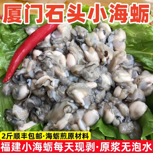 海鲜福建小海蛎2斤海蛎煎原材料
