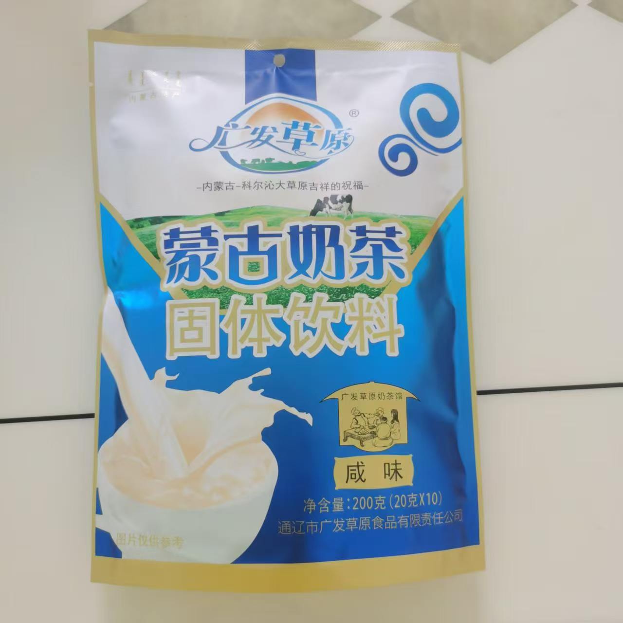 广发草原蒙古奶茶速溶奶茶粉图片