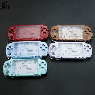 PSP2000游戏机机壳 更换壳外壳贴纸螺丝 PSP2000机壳替换上盖后盖