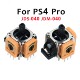 适用PS4 PRO手柄黄色黑底3D摇杆PS4 PRO手柄操纵遥感摇杆维修